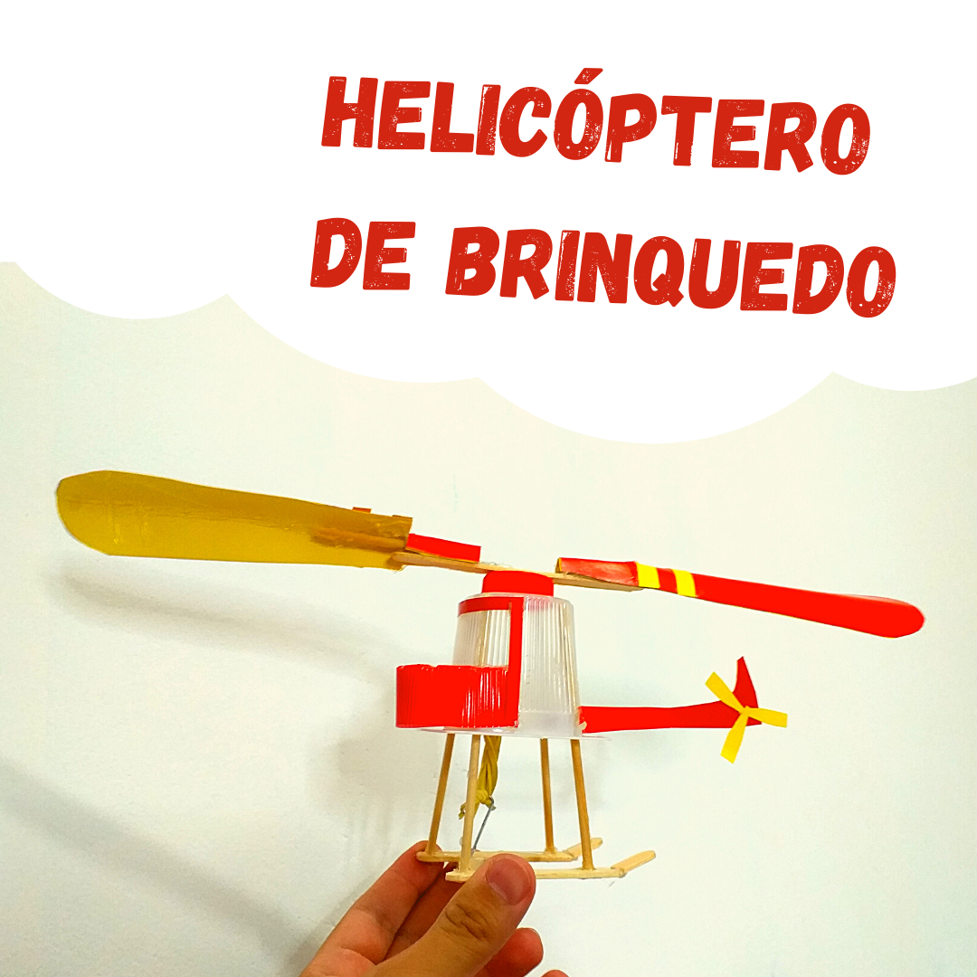 Como Fazer um Helicóptero de Brinquedo - Finalizado
